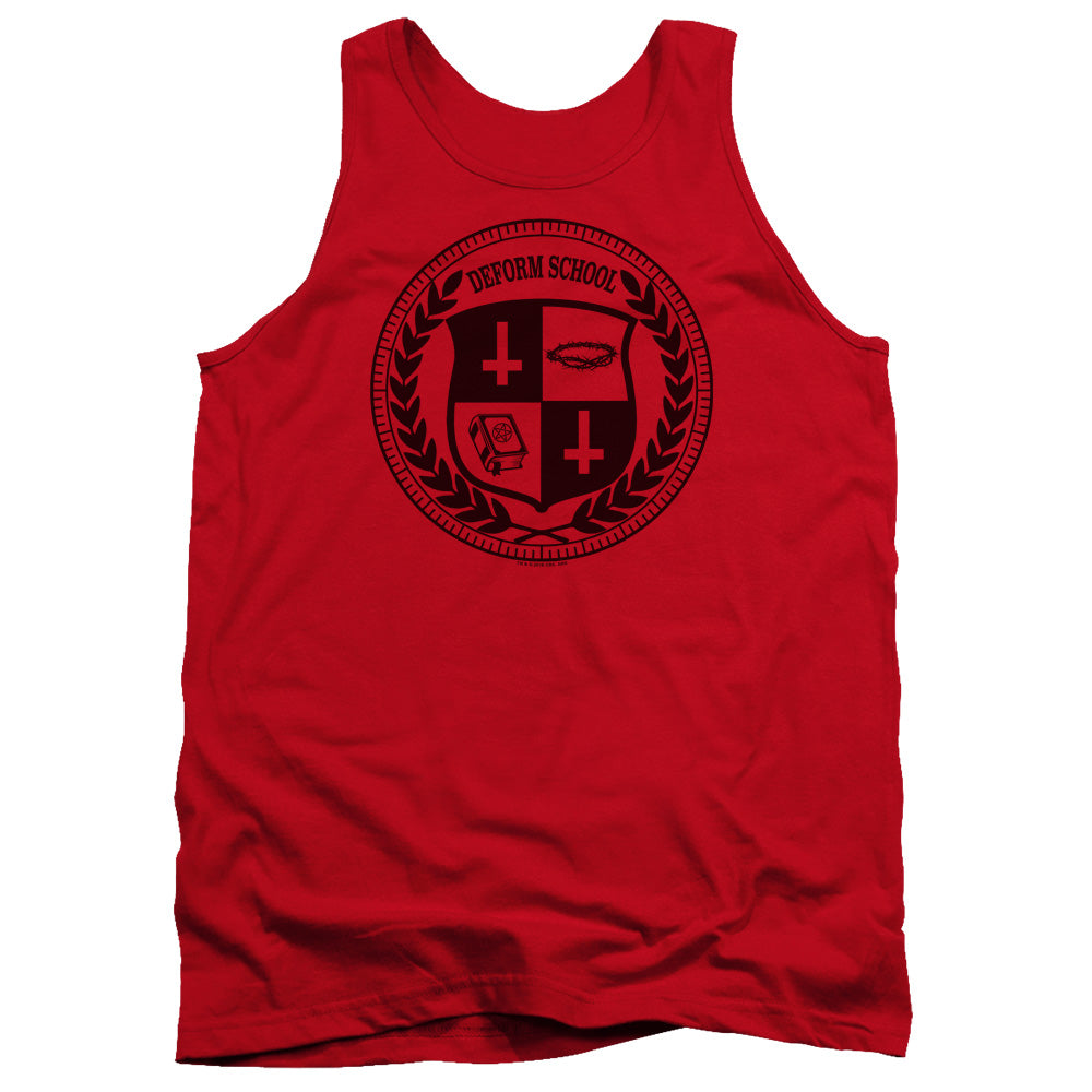 HELL FEST/DEFORM SCHOOL - ADULT TANK - RED