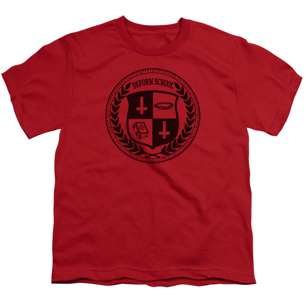 HELL FEST/DEFORM SCHOOL - S/S YOUTH 18/1 - RED