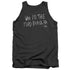 AMERICAN VANDAL/TURD BURGLAR - ADULT TANK - CHARCOAL