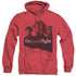 THE GOOD FIGHT/DIANE LUCCA MAIA - ADULT HEATHER HOODIE - RED