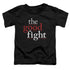 THE GOOD FIGHT/LOGO - S/S TODDLER TEE - BLACK