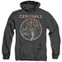 HELL FEST/CEREBALL - ADULT HEATHER HOODIE - BLACK