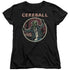 HELL FEST/CEREBALL - S/S WOMENS TEE - BLACK