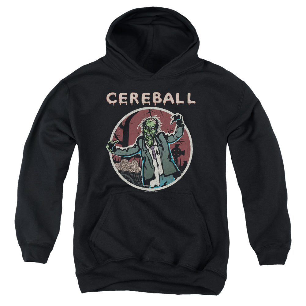 HELL FEST/CEREBALL - YOUTH PULLOVER HOODIE - BLACK