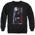 THE GOOD FIGHT/DIANE - ADULT CREWNECK SWEATSHIRT - BLACK