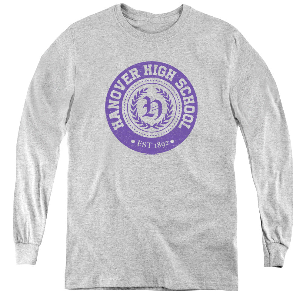 AMERICAN VANDAL/HANOVER SEAL - YOUTH LONG SLEEVE TEE - ATHLETIC HEATHER
