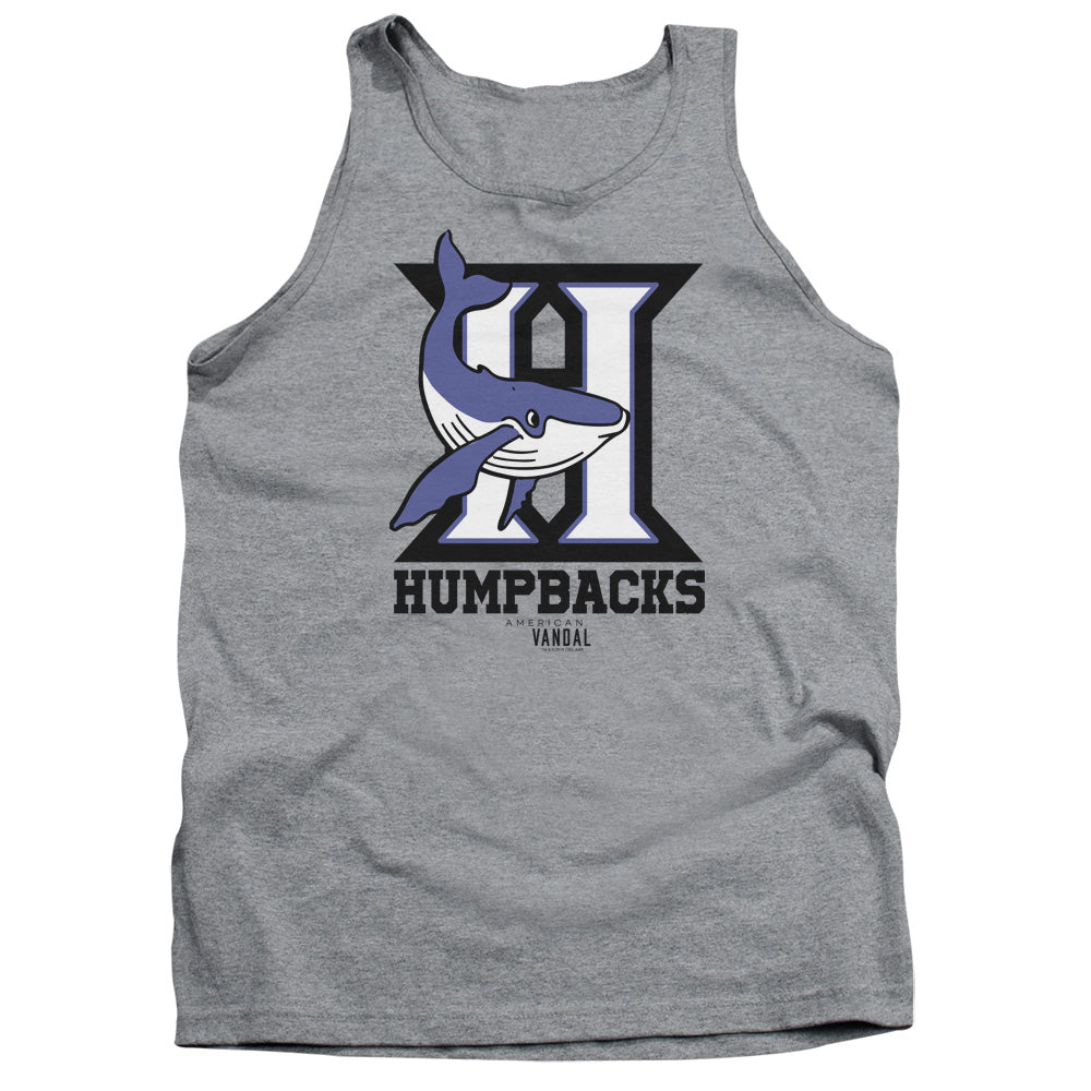 AMERICAN VANDAL/HUMPBACKS - ADULT TANK - ATHLETIC HEATHER