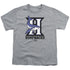AMERICAN VANDAL/HUMPBACKS - S/S YOUTH 18/1 - ATHLETIC HEATHER