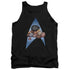 STAR TREK/FIVE YEAR NAP - ADULT TANK - BLACK