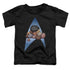 STAR TREK/FIVE YEAR NAP - S/S TODDLER TEE - BLACK