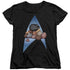 STAR TREK/FIVE YEAR NAP - S/S WOMENS TEE - BLACK