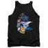 STAR TREK/FELINE GALAXY - ADULT TANK - BLACK