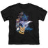 STAR TREK/FELINE GALAXY - S/S YOUTH 18/1 - BLACK
