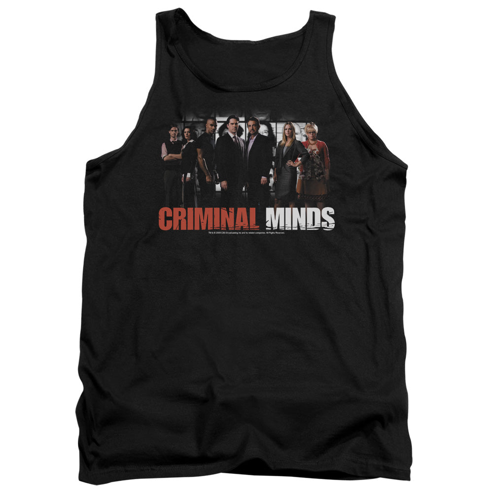 CRIMINAL MINDS/THE BRAIN TRUST - ADULT TANK - BLACK