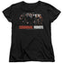 CRIMINAL MINDS/THE BRAIN TRUST - S/S WOMENS TEE - BLACK