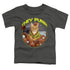 STAR TREK/THE PURR - S/S TODDLER TEE - CHARCOAL