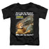 STAR TREK/CAT FIGHT - S/S TODDLER TEE - BLACK