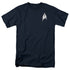 STAR TREK DISCOVERY/SCIENCES BADGE - S/S ADULT 18/1 - NAVY