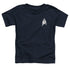 STAR TREK DISCOVERY/SCIENCES BADGE - S/S TODDLER TEE - NAVY