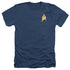 STAR TREK DISCOVERY/OPERATIONS BADGE - ADULT HEATHER - NAVY