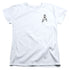 STAR TREK DISCOVERY/MEDICAL BADGE - S/S WOMENS TEE - WHITE