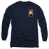 STAR TREK DISCOVERY/CADET BADGE - L/S ADULT 18/1 - NAVY