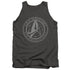 STAR TREK DISCOVERY/DISCOVERY CREST - ADULT TANK - CHARCOAL