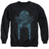 STAR TREK DISCOVERY/BLACK ALERT - ADULT CREWNECK SWEATSHIRT - BLACK