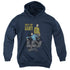 STAR TREK/MY SEAT - YOUTH PULLOVER HOODIE -  NAVY