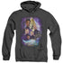 STAR TREK DISCOVERY/DISCOVERYS FINEST - ADULT HEATHER HOODIE - BLACK