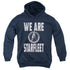 STAR TREK DISCOVERY/WE ARE STARFLEET - YOUTH PULLOVER HOODIE - NAVY
