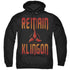 STAR TREK DISCOVERY/REMAIN KLINGON - ADULT PULLOVER HOODIE - BLACK