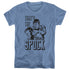 STAR TREK/THATS THE SPOCK - S/S WOMENS TEE - CAROLINA BLUE