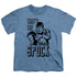 STAR TREK/THATS THE SPOCK - S/S YOUTH 18/1 - CAROLINA BLUE