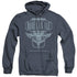 STAR TREK THE NEXT GENERATION/ROMULAN ALE - ADULT HEATHER HOODIE - NAVY