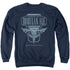 STAR TREK THE NEXT GENERATION/ROMULAN ALE - ADULT CREWNECK SWEATSHIRT - NAVY