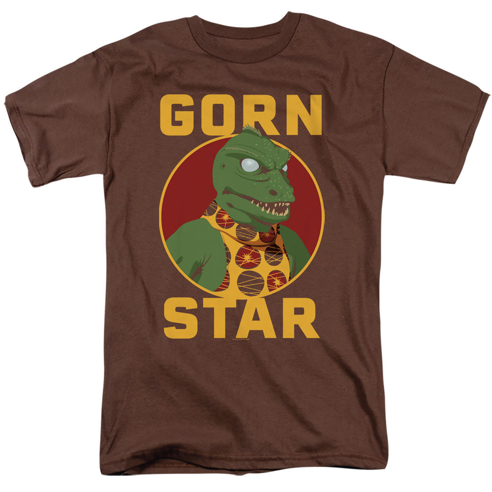 STAR TREK/GORN STAR - S/S ADULT 18/1 - COFFEE