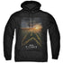 STAR TREK PICARD/PICARD POSTER - ADULT PULLOVER HOODIE - BLACK