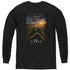 STAR TREK PICARD/PICARD POSTER - YOUTH LONG SLEEVE TEE - BLACK