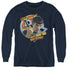 STAR TREK/PON FAR - YOUTH LONG SLEEVE TEE - NAVY