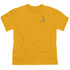 STAR TREK/COMMAND UNIFORM - S/S YOUTH 18/1 - GOLD