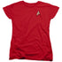 STAR TREK/ENGINEERING UNIFORM - S/S WOMENS TEE - RED