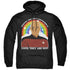 STAR TREK THE NEXT GENERATION/IMPOSSIBLE - ADULT PULLOVER HOODIE - BLACK