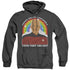 STAR TREK THE NEXT GENERATION/IMPOSSIBLE - ADULT HEATHER HOODIE - BLACK
