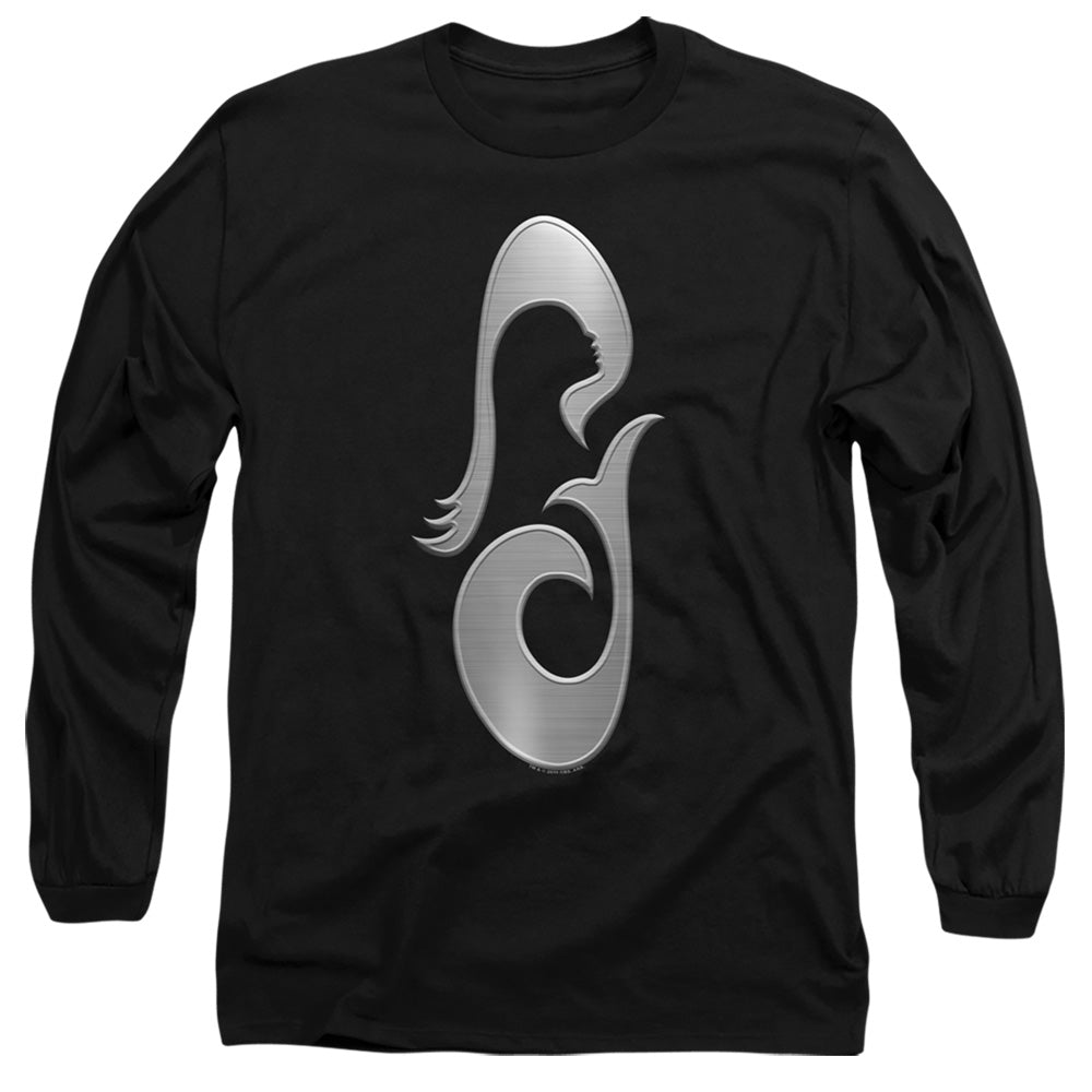 STAR TREK PICARD/LA SIRENA METAL ICON - L/S ADULT 18/1 - BLACK