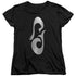 STAR TREK PICARD/LA SIRENA METAL ICON - S/S WOMENS TEE - BLACK