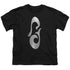 STAR TREK PICARD/LA SIRENA METAL ICON - S/S YOUTH 18/1 - BLACK