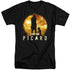 STAR TREK PICARD/A MAN AND HIS DOG - S/S ADULT TALL 18/1 - BLACK