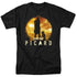 STAR TREK PICARD/A MAN AND HIS DOG - S/S ADULT 18/1 - BLACK
