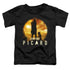 STAR TREK PICARD/A MAN AND HIS DOG - S/S TODDLER TEE - BLACK